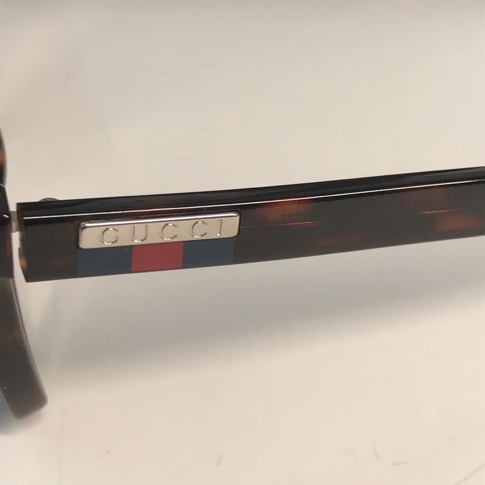 ✨ Brand New Gucci GG0748S 003 Sunglasses – Havana with Green Lenses ✨